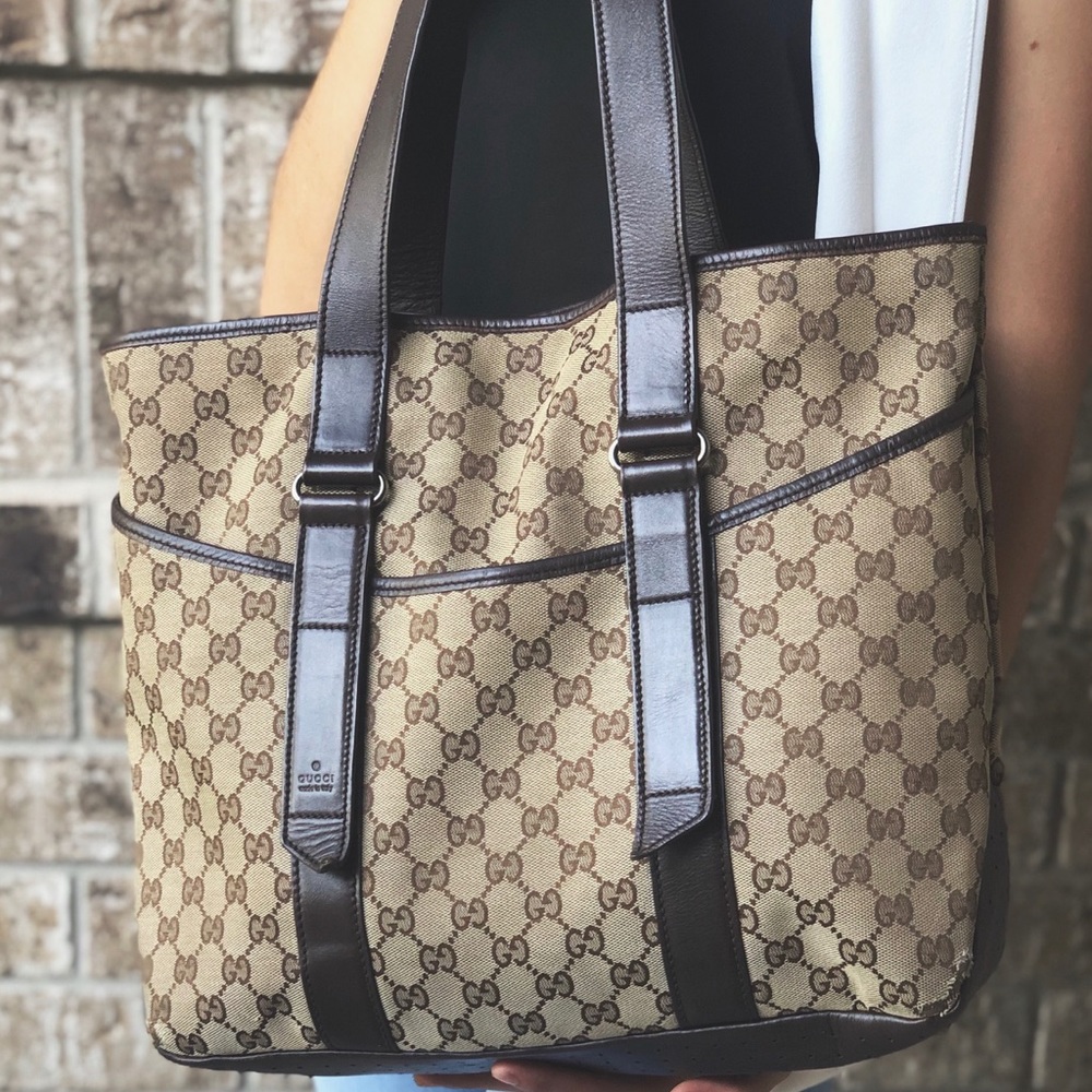 Gucci canvas bag